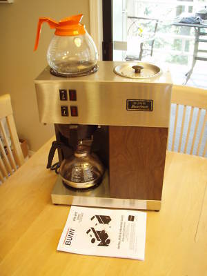 Bunn commercial coffee brewer model vpr