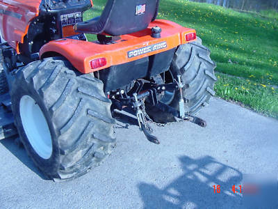 1999 power king UT622 hv with hydraulics front & rear