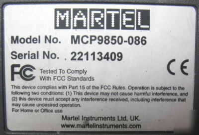 Martel MCP9850 infra-red thermal printer
