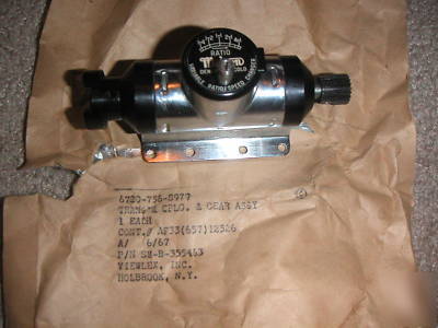Nos metron variable ratio speed changer gear assembly