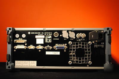 Rohde & schwarz UPL16 audio analyzer (reduced)