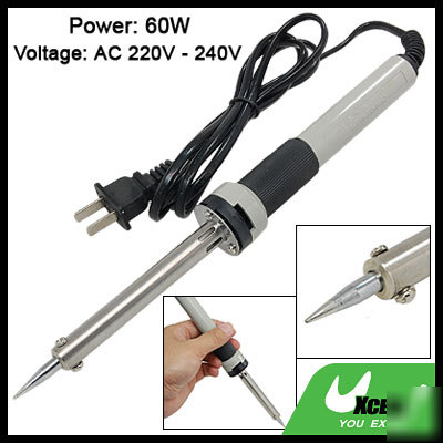 60 watt pencil type electronic welding soldering iron
