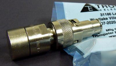 New low vswr 50 ohm male coaxial termination trompeter 