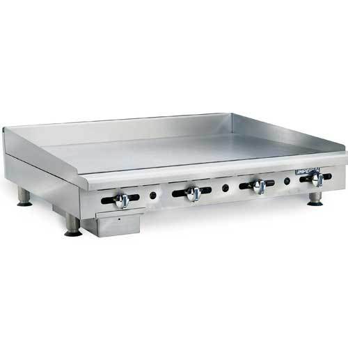 Imperial imga-6028-1 griddle, countertop, gas, 60