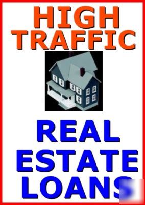 Seo traffic real estate loan website business for sale