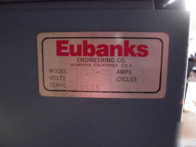 Eubanks 67510 automatic wire marker / stripper
