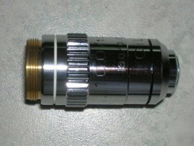 Microscope lens ~ objective ~ 100X ~ spring loaded oil
