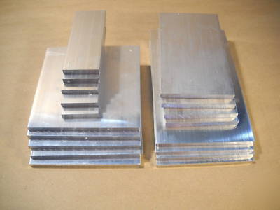 8020 inc aluminum mf mixed flat stock lot ae (18PCS)