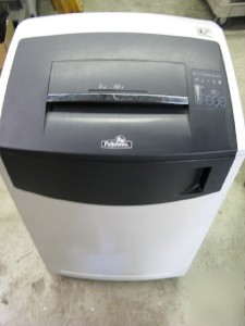 Fellowes c-420C commercial cross-cut paper shredder bin
