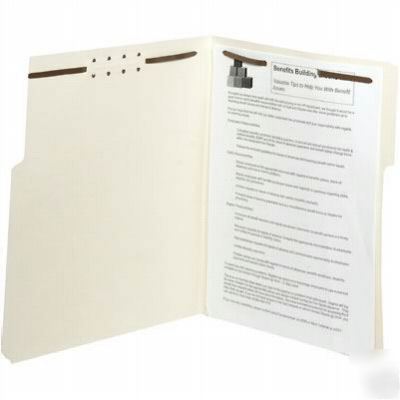 Quill 7-32006,2-fastener guide-height folders, ltr. (db