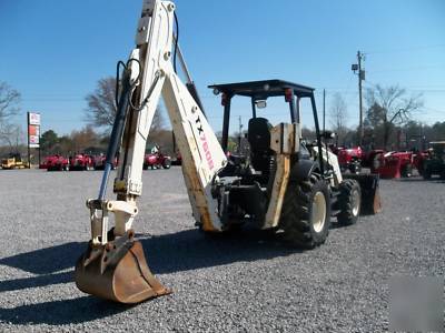 2007 terex TX760B 4X4 loader backhoe - excavator