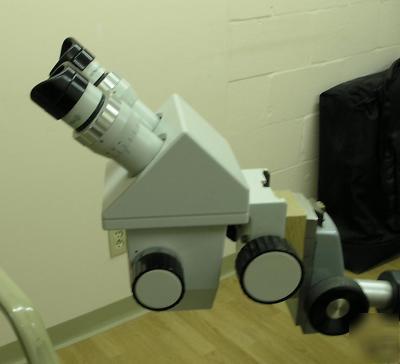 Zeiss germany binocular zoom stereo microscope complete