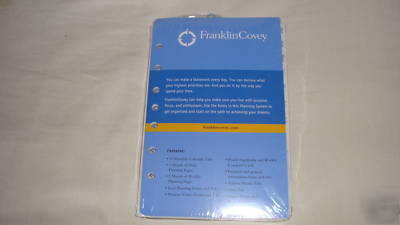 Franklin covey planning system - add on set