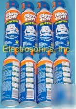 Blow off duster - 8 pack of 8OZ canned air : blowoff
