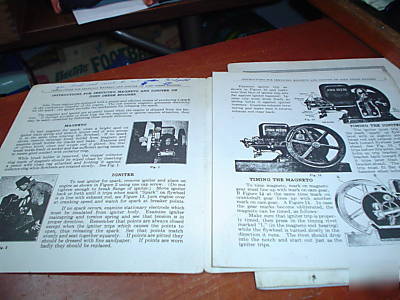 John deere engines instruction manual/magneto/igniter 