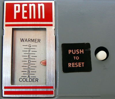 Penn johnson controls A72DA-2 temperature controller