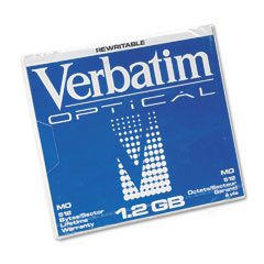 Verbatim 5.25 rewritable optical 1.25GB 512 b/s 1-pack