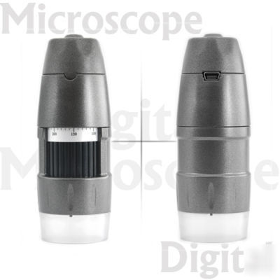 Handheld digital microscope with 300X magnification 