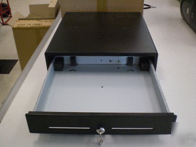 Jaykom electronic cash drawer (ECDJ400-bk-eps) black