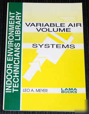 Leo a meyer lama 8 book variable air volume systems
