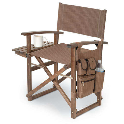 Directors chair driftwood by picnic time