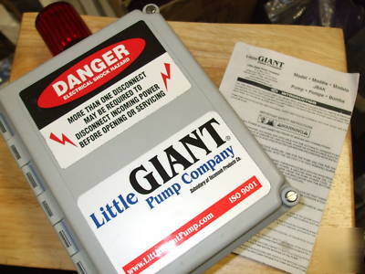 Little giant pump jbak junction box alarm kit $385USNEW