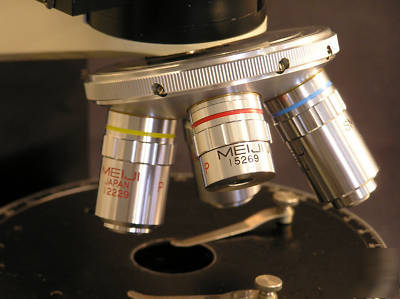Meiji ML9200 petrographic polarizing pol microscope