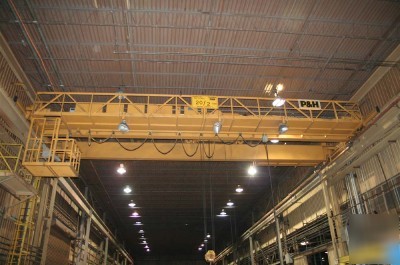 20/2 ton x 50' p & h overhead crane: stock #54233