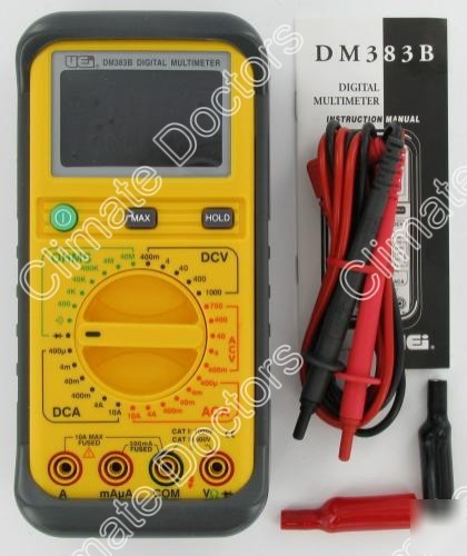 New uei DM383B digital multimeter hvac 