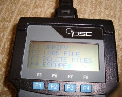 Psc portable terminal + quickscan barcode scanner