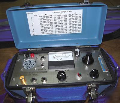 Ce-12 portable radiotelemetry receiver