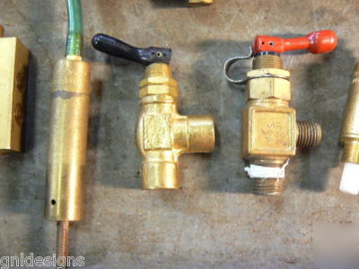 29 small brass air hydraulic & fluid valves â˜…clippard+ 