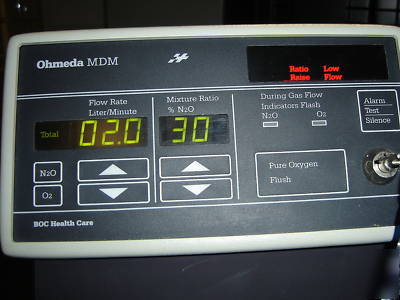 Ohmeda automated nitrous oxide sedation unit-mint 