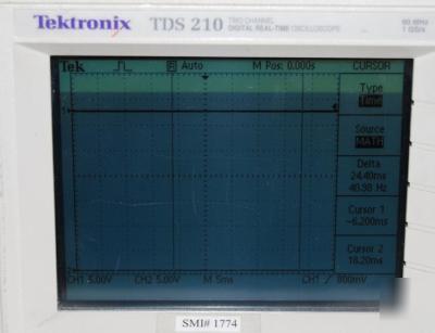 Tektronix tds 210 digital storage oscilloscope