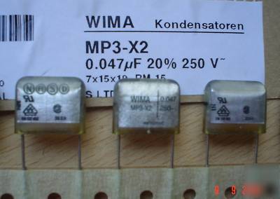 Wima mp 3X2 0.047UF (mp) rfi-capacitors class X2