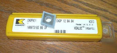 New kennametal kenloc inserts CNGP431 K313 in box