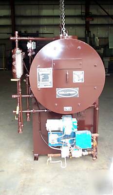 Columbia hrt 20 hp 150 psi natural gas boiler 