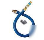 Dormont moveable gas connector hose assembly