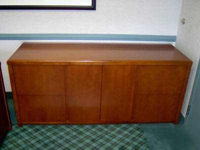 Kimball executive office desk and credenza
