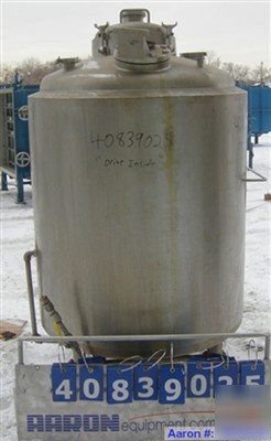 Used- walker stainless model sp reactor, 210 gallon (8