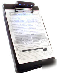  police equipment/ lighted clip board 