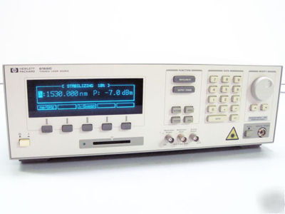 Hp agilent 8168C tunable laser 1470 to 1580 nm