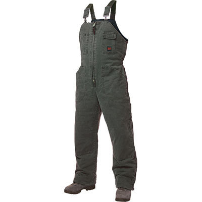 Tough duck washed insulated overall - xx-l, moss