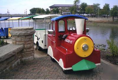 Trackless train for sale with wheelchair accessbl. car