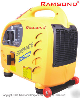 Ramsond sinemate 2500 w inverter portable generator rv