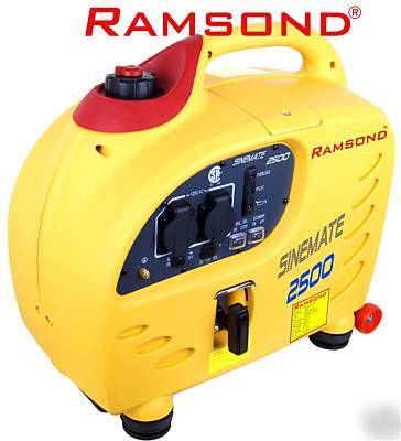 Ramsond sinemate 2500 w inverter portable generator rv