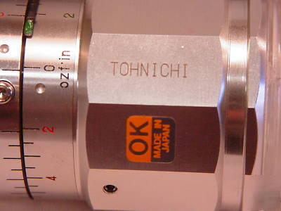 Tohnichi torque gauge ATG18Z ozf-in - barely used