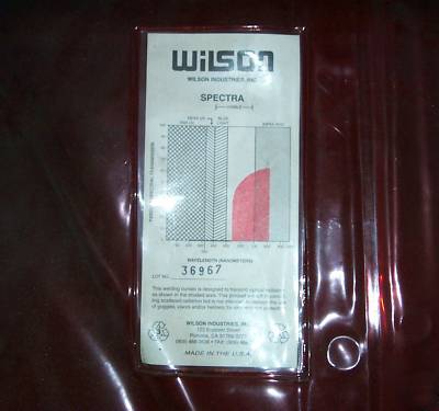 Wilson amber welding curtain 8' x 9' used