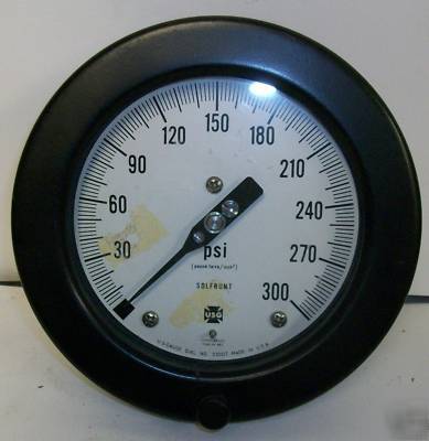 Ametek us gauge series 1900 solfrunt pressure gauge 
