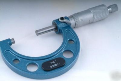 New 11 inch solid metal frame outside micrometer - 